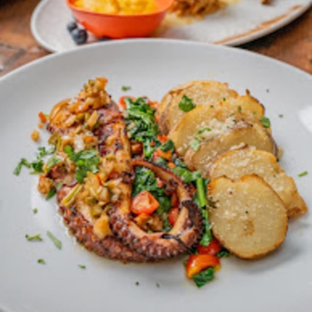 Pulpo a La Parrilla.